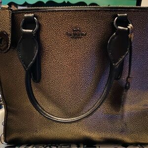 Coach Purse and matching wallet set metallic collection